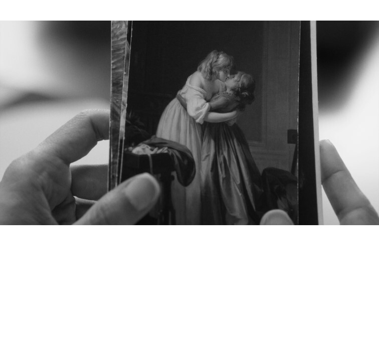 Deux personnes <BR> échangeant de la salive - © Galerie des Galeries