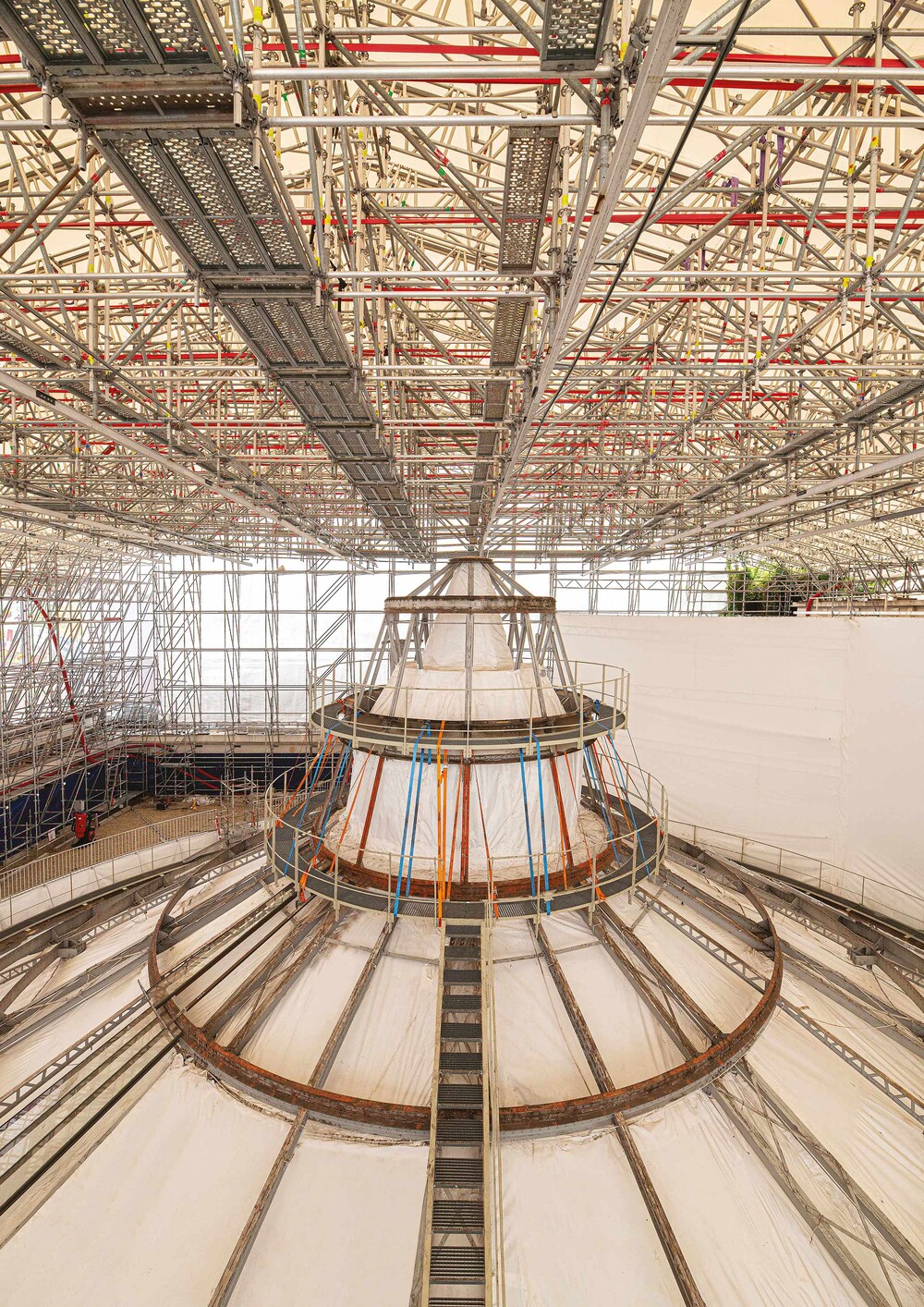 Restauration de la Coupole - © GALERIE DES GALERIES